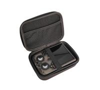 Tuvzylory Étui de transport pour console de jeu ANBERNIC RG406V Sac de rangement Organiseur Sac à main antichoc pour ANBERNIC RG406V Accessoires de console de jeu portable