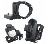 Tuvzylory Kit d'accessoires compatible avec Insta360 Go3/Go3S, clip de sac à dos + dragonne, rotation à 360°, montage multi-scènes, libération rapide