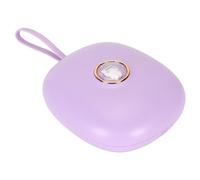 Tuwei Shaker Intelligent, Réveil Vibrant Numérique, Alarme de Vibration sous L'oreiller pour Les Gros Dormeurs avec Affichage LED, intensité Réglable, Réveil avec Une Secousse (Lilas