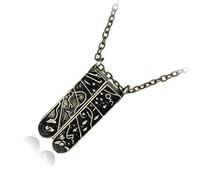 tuwiwol Collier clé respectueux de l'environnement et sûr pour les personnes sujettes Pour aux allergies. Collier clé ouvert et fermé. Alliage fiable