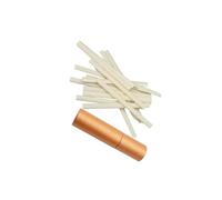 tuwiwol Craie de tailleur pour tissu, crayon à craie durable, outil de couture portable pour marquer le tissu. Prise en main facile et longue durée. solide à, Noir, 20 recharges