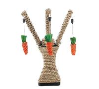 tuwiwol Jouets pour Chat pour Un Plaisir sans Fin, Divertissement pour Compagnon félin ludique, Carottes en Fiber pour Animaux de Compagnie, Jouets d'arbre d'escalade