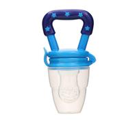 tuwiwol Mamelon pour bébé, aliments frais, supplément de légumes, facile à installer et à nettoyer, Durable, mode, sucette en Silicone pour bébé confortable, Bleu, S