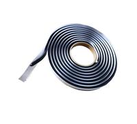 tuwiwol Ruban d'étanchéité butyle pour phares de Voiture, étanche, Outils de réparation efficaces, Mastic en Caoutchouc pour phares, vitres, Portes et Pare-Brise, Noir, 6 mm