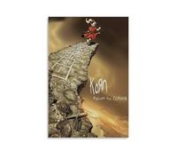 TUWQYEQ Poster du groupe de rock Korn Follow The Leader - Art mural esthétique sur toile - Poster vintage pour chambres - 30 x 45 cm - Style sans cadre
