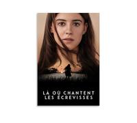 TUWQYEQ Poster mural esthétique sur toile avec impression « Where The Crawdads Sing » - Style vintage - 30 x 45 cm - Sans cadre