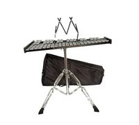 TUXCAXI Kits de percussions comprenant un xylophone Glockenspiel et un sac | transport encourageant l'exploration musicale chez les enfants Glockenspiel Xylophone Bell Cadeaux pour adultes et enfants