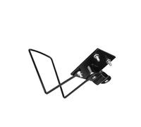 TUXCAXI Support de panier de vélo et fixation, visserie de montage réglable, installation facile, compatible avec différents modèles de vélos, Noir, S