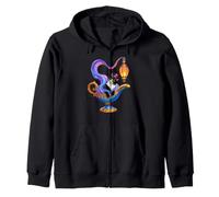 Tuxedo Cat is A Genie Magic Lamp Halloween Magic Lamp Sweat à Capuche