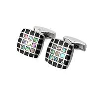 Tuxedo chemise Studs, Boutons de manchette for hommes d'affaires mode, clous cousus en Agate, boutons français