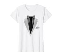 Tuxedo Veste avec Cravate pour Un Mariage Amusant T-Shirt Graphique avec Valeur