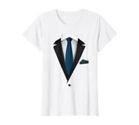 Tuxedo Veste avec Cravate pour Un Mariage Amusant T-Shirt Graphique avec Valeur