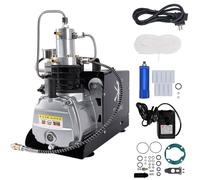 TUXING Compresseur d'air PCP 300Bar,Compresseur de paintball,Compresseur d'air haute pression pour pneus de voiture,carabine à air PCP,Remplissage de bouteilles de plongée