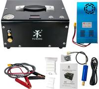 TUXING Compresseur d'air PCP, 4500Psi, 10L/min débit d'air, arrêt manuel, 220V