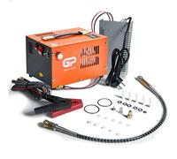 TUXING Compresseur d'air PCP, portable 4500Psi/30Mpa, connecteur rapide 8MM compatible avec le pistolet à air PCP avec séparateur eau/huile, adaptateur d'alimentation intégré