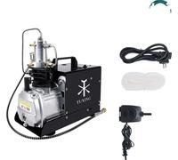 TUXING Compresseur d'air PCP, pression 4500PSI, refroidissement par eau et ventilateur, arrêt manuel, 220V