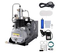 TUXING Pompe à Compresseur d'Air Haute Pression 4500Psi, Contrôle Réglable avec AutoStop 220V 30Mpa Pompe à Air Électrique Carabine à Air PCP 4500PSI Paintball Station de Remplissage pour Lutte
