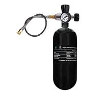 TUXING Réservoir à air en fibre de carbone 4500psi 2 l (bouteille d'empty & station de remplissage de paintball avec valve double calibre pour PCP Air Rifle, plongée, snorkeling, sports nautiques