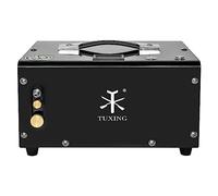 TUXING TXET061-1 300Bar 30Mpa, Compresseur Portable 12V Pcp, Sans Huile, Alimentation 12V DC ou 220V AC pour la Maison avec Adaptateur, Carabine à Air Gonflable Pcp