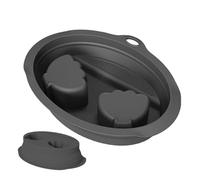 Tuxuseo Bol de dissolvant de à ongles | Cuvette de manucure pour salons | Bol en silicone résistant à la chaleur - Bac de trempage en silicone pour femme, maison, voyage, spa, salon