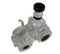 Tuxuseo Bouteilles Pour Boissons Alcoolisées | Distributeur d'Alcool 300ml pour Ornement de Bureau,Bouteille À Décanter Pour Alcools - pour Brandy Bourbon Boissons Rafraîchissements Rassemblement