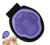 Tuxuseo Brosse De Shampooing Pour Chien | De Toilettage Pour Bain Des Animaux,de Toilettage Nettoyant pour Animaux Quotidien Poils Courts ou Longs Maison Voyage Intérieur Extérieur