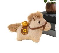 Tuxuseo Cheval en Peluche Chinois, Collection 2026 pour la Fête du Printemps, Figurine de Chevaux pour la Décoration de Votre Intérieur, pour Adultes, Amoureux, Amis, Femmes, Hommes, Mère Et