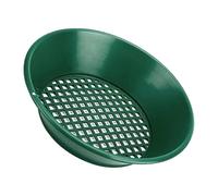 Tuxuseo Cribleur pour Orpaillage | Casserole De Capture D'or Avec Tamis Métallique,Outil De Prospection Métallique 36 Cm Pour Loisir Chasse Au Trésor Plage Débutants Géologues Amateurs