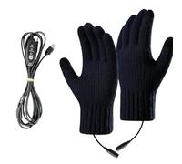 Tuxuseo Gants Chauffants Rechargeables,Gants Électriques Chauffants USB à 3 Niveaux - Équipement pour Ski Snowball Randonnée Moto Pêche Jardinage