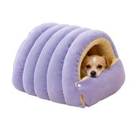 Tuxuseo Maison Grotte pour Chat - Maison de Sommeil Lavable pour Animaux de Compagnie,Lits de Sommeil Chauffants pour Chien - pour Chaton Et Chiot De Tailles Petite Moyenne Grande Intérieur Salon