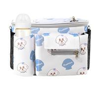 Tuxuseo Organisateur de Poussette avec Porte-Gobelet,Organisateur Bébé pour avec Commande Tactile | Rangement Imperméable Ajustement Parfait pour Bébé, Enfant et Parents