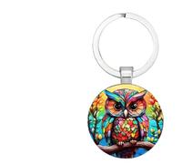 Tuxuseo Porte-clés hiboux | Porte-clés animal mignon pour femme - Décoration de voiture - Idée cadeau pour - Accessoire de maison