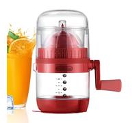 Tuxuseo Presse-agrumes - Presse-agrumes Portable avec Bec Verseur - Pressoir à Main avec Manche pour Orange Pamplemousse Lime en Matière Alimentaire