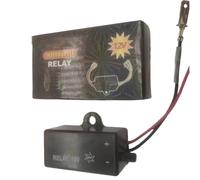 Tuxuseo Relais de Klaxon pour Moto,Relais de Klaxon 12V pour Voiture Camion Moto | Pièces Auxiliaires pour Contrôle Circuit Alimentation Camion Ventilateur Démarreur