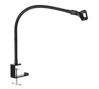 Tuxuseo Support De Microphone Avec Monture Pour Bureau, Avec Adaptateur De 9,5 À 15,9 Mm, Support De Microphone À Pince Pour Bureau, Pour Streaming En Direct, Podcast, Chant, Réunion Et Apprentissage