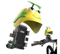 Tuxuseo Support De Téléphone pour Moto,Support Anti-Vibration pour Casque - Petit De Téléphone pour Casque Et Vélo - pour Scooter Électrique, Vélo de Route, VTT, Cyclisme, Conduite, en