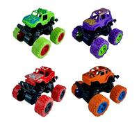 Tuxuseo Voiture Jouet Cascadeur,Voiture Jouet Cascadeur pour,Véhicules à Friction - Véhicule Tout-Terrain à inertie à Quatre Roues motrices, Rotation à 360 degrés, pour garçons et Filles