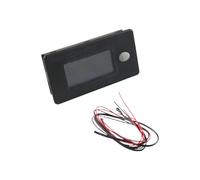 Tuxuseo Voltmètre pour Golfette,Écran LCD d'Indicateur de Batterie avec Capteur de Température °C | Jauge de en Temps Réel pour Véhicules de Golf Automobiles Marins Bateaux