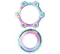 Tuxxjzm Adaptateur Centerlock 6 boulons - Adaptateur de verrouillage central, rotors de frein de vélo pour cyclisme, sports de plein air, camping, entraînement, fitness, voyage, randonnée, sports