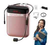 Tuxxjzm Amplificateur de voix portable | Amplificateur de voix portable | Longue durée de vie de la batterie Sangle réglable pour enseigner formateurs, chanteurs, entraîneurs