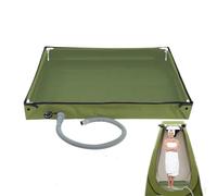 Tuxxjzm Bac de douche d'extérieur | Base de douche pliable | Seau d'eau pliable multifonction portable pour salle de bain, camping-car, tente de voyage, plage, femme