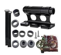 Tuxxjzm Bloc de vélo avec support de fourche, support de vélo pour plate-forme de camion, bloc de cyclisme résistant | Support de support de fourche avant, porte-bagages pour toit