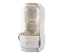 Tuxxjzm Bouteille d'eau 2 en 1 pour chien - Fournitures 2 en 1 pour animaux de compagnie - Accessoires d'alimentation pour chien avec filtre à charbon actif, design anti-fuite pour la marche