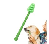 Tuxxjzm Brosse à dents pour animaux de compagnie - Brosse à dents à 360 degrés - Brosse à dents pour chiens de grande race, pour petits, moyens et grands chatons, chiots, entretien quotidien, soins à