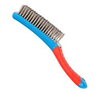 Tuxxjzm Brosses métalliques pour nettoyer la rouille,petite brosse métallique,Brosse métallique Brosse de nettoyage de fil - Dissolvant de rouille, outil de nettoyage de pinceaux pour brique, rouille,