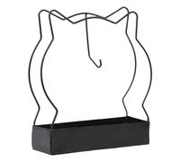 Tuxxjzm Brûleur de bâtons d'encens, porte-encens pour bâtons - Porte-bobine pour moucherons domestiques - Jolie boîte à moucherons en forme de chat, brûleur à