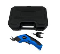 Tuxxjzm Ciseaux électriques à batterie,Ciseaux électriques pour carton,Outil de coupe pour cisailles - Cutter à ciseaux à batterie Cutter rechargeable pour carton pour tapis Cutter rotatif