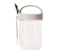 Tuxxjzm Conteneur portable pour céréales et lait, salade de céréales et farine d'avoine ou récipient de fruits - Tasses de petit déjeuner sûres Design résistant aux hautes températures | Conteneurs