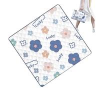 Tuxxjzm Couverture de Pique-Nique de Plage | Grande Couverture de Pique-Nique avec poignée, Tapis de Camping Portable, imperméable, Lavable, Pliable, literie de Camping pour Femmes, Hommes,