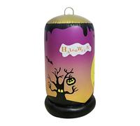 Tuxxjzm Décorations gonflables en plein air, colonne gonflable d'Halloween, décoration de colonne gonflable en plein air, décorations d'intérieur avec effet de terreur pour jardin, fenêtre, intérieur,